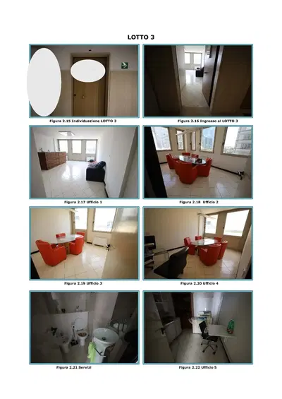 Quota di 500/1000 del diritto di usufrutto sull’unità immobiliare ad uso ufficio sito in Napoli (NA), alla via Taddeo da Sessa, Centro Direzionale, Isola F/10, piano quarto, interno n. 53, composto da cinque stanze ad uso ufficio, due disimpegni e bagno, per una superficie commerciale di circa 106 mq