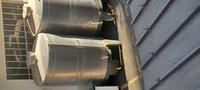 2 CISTERNE INOX DOPPIO STRATO, CAPACITA' LITRI 10.000...