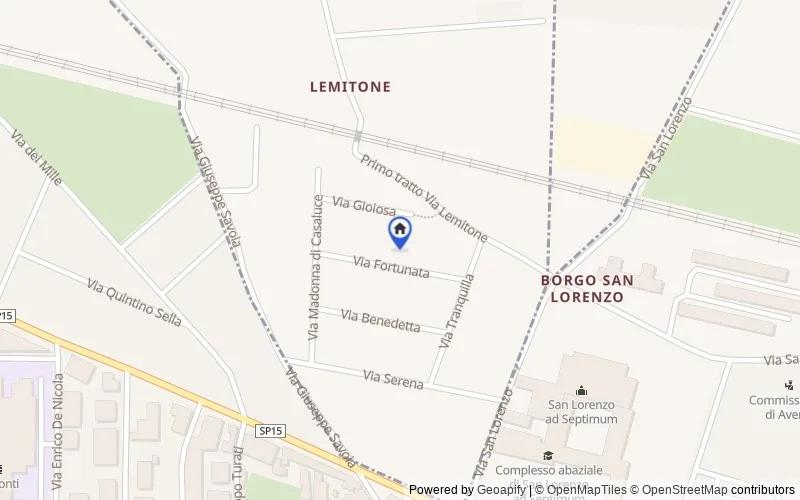 Mapa de la zona: Vairano Patenora, Caserta