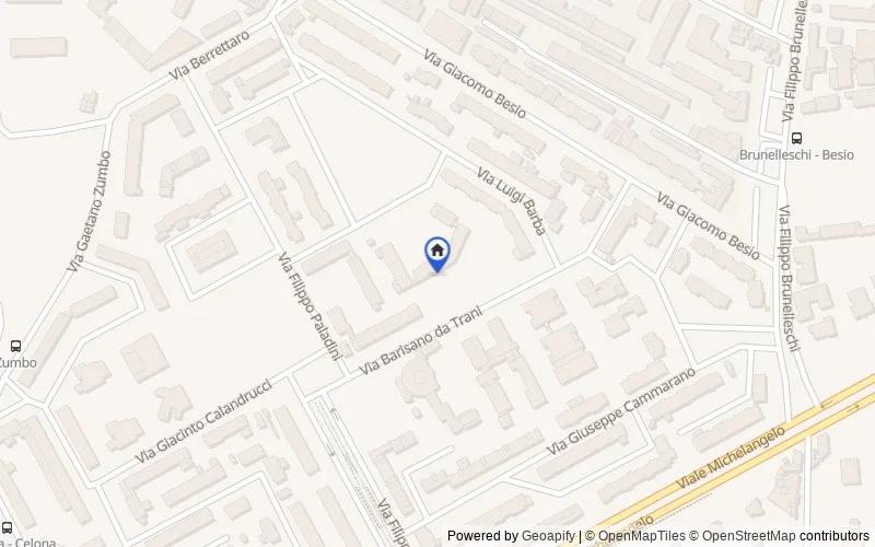 Map of the area: Piazza Benvenuto Cellini, 15, 90145 Palermo PA, Italia, 90145, Palermo, Palermo