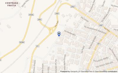 Mappa della zona: Via Padre Pio da Pietralcina, Bitetto, Bari