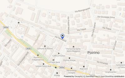 Mappa della zona: Via Tavolazzo, 4, 10046 Poirino TO, Italia, Poirino, Torino