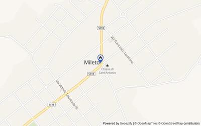 Mappa della zona: Via Fr. Rossi, 16, 89852, Mileto, Vibo Valentia