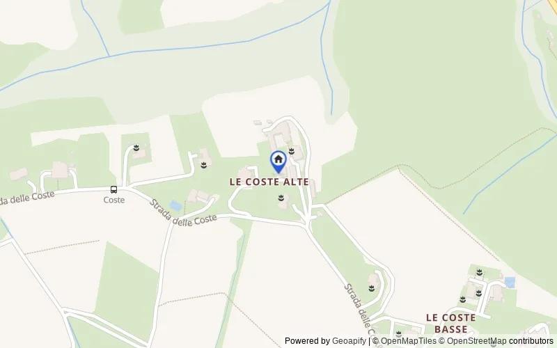 Carte du secteur : Str. delle Coste, 42, 53100 Siena SI, Italia, 53100, Siena, Siena