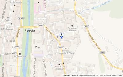 Mappa della zona: Via del Seminario, 13, 51017 Pescia PT, Italia, Pescia, Pistoia