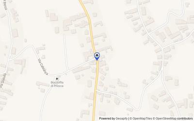 Mappa della zona: Via S. Carlo, 28, 12040 Priocca CN, Italia, Priocca, Cuneo