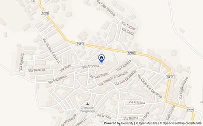 Mappa della zona: Via Arborea, 79, 07025 Luras OT, Italia, Luras, Sassari
