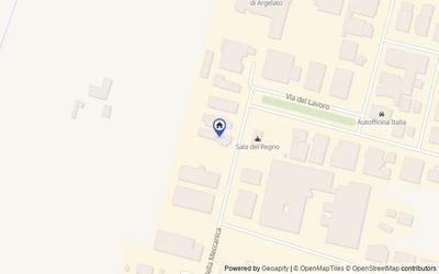 Mappa della zona: VIA DEL LAVORO N.72, 40050, Argelato, Bologna