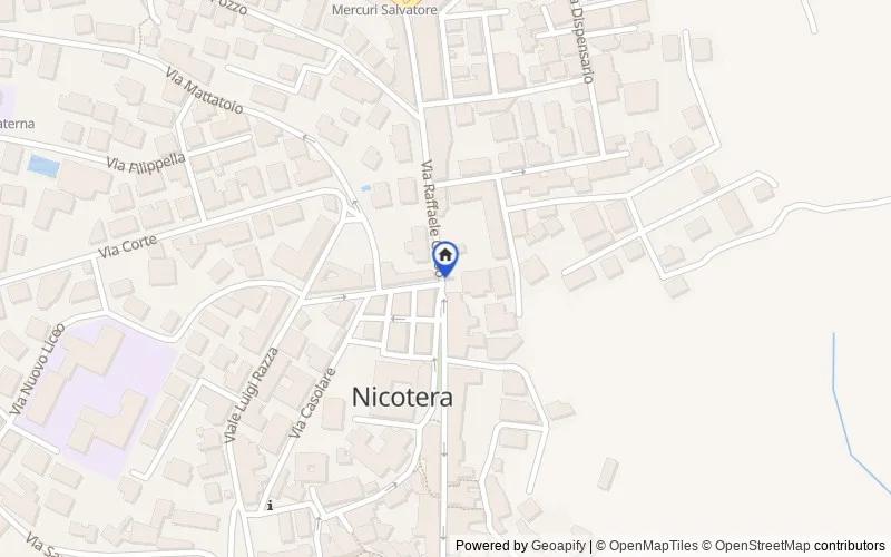 Mappa della zona: nicotera, 89844, Nicotera, Vibo Valentia