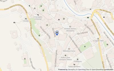 Mappa della zona: via Padolisi, 6, 87100, Cosenza, Cosenza