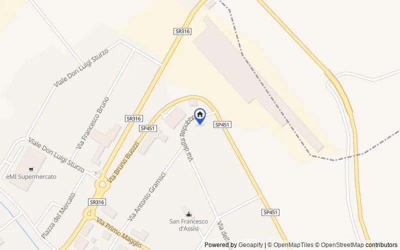 Mappa della zona: Via della Repubblica, 3, 06030 Bastardo PG, Italia, 06030, Giano dell'Umbria, Perugia