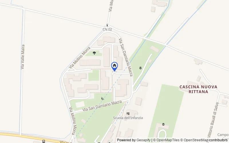 Mappa della zona: Via S. Damiano Macra, Frazione Pagliero Borgata Bianchi 7 12100 Cuneo CN, Italia, 12029, San Damiano Macra, Cuneo