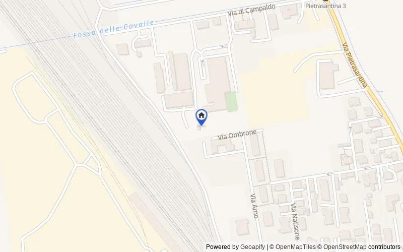Mappa della zona: Via di Campaldo, 7, 56122 Pisa PI, Italia, Pisa