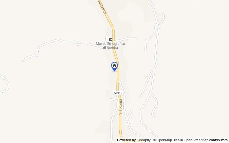 Carte du secteur : Via Roma, 44, 66042 Bomba CH, Italia, 66042, Bomba, Chieti