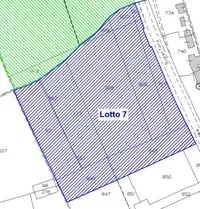 LOTTO 7: Comune di Ficarolo terreno edificabile in zona...