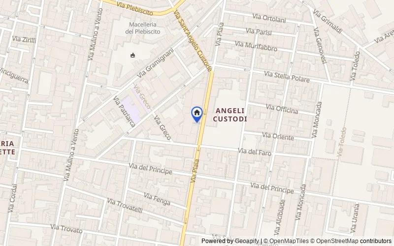 Mappa della zona: Via Plaia, 88, 95121 Catania CT, Italia, 95121, Catania, Catania