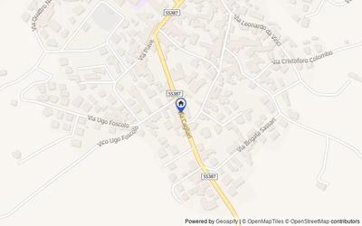 Mappa della zona: Via Cagliari nn. 56/58, 09010, Sant'Andrea Frius, Sud Sardegna