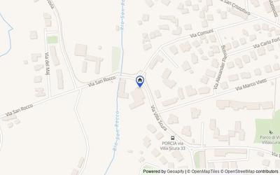 Mappa della zona: Via San Rocco, 3, 33080, Porcia, Pordenone