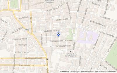 Mappa della zona: Via G. Angarano, 61, 70026 Modugno BA, Italia, Modugno, Bari