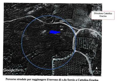 Piena proprietà per la quota di 1000/1000 appezzamento di terreno agricolo...