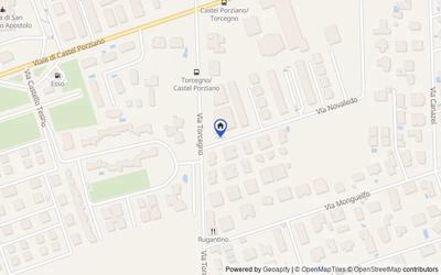 Mappa della zona: Via Torcegno 49, 00124, Roma, Roma