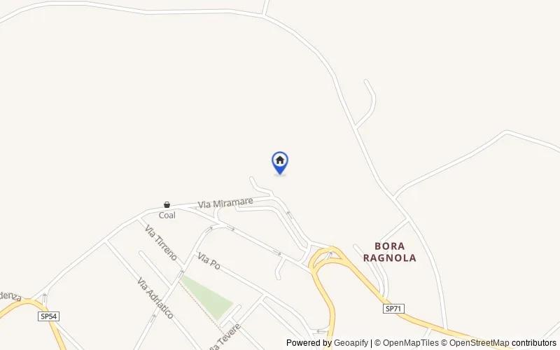 Mappa della zona: Via Miramare 65, 63033, Monteprandone, Ascoli Piceno