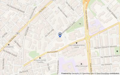 Mappa della zona: Via S. Francesco D'Assisi, 21/D, 70026 Modugno BA, Italia, 70026, Modugno, Bari