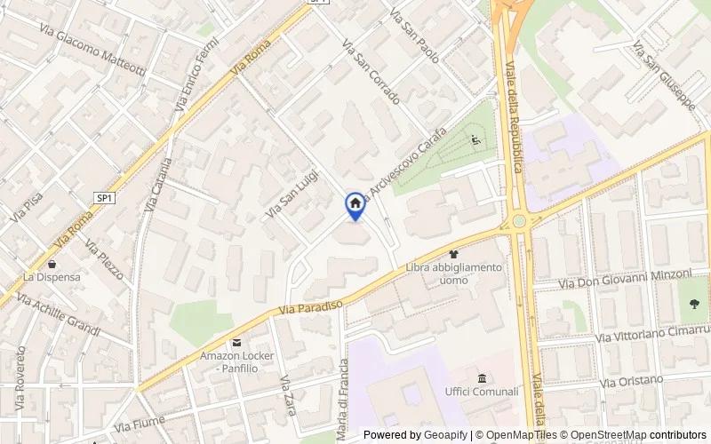 Carte du secteur : Via S. Francesco D'Assisi, 21/D, 70026 Modugno BA, Italia, 70026, Modugno, Bari