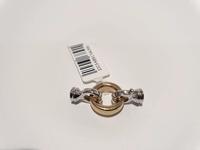 (Lotto n.1880) una chiusura per collana moschettone in...