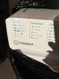 Indesit - lavatrice 7kg a 1400 ciclo dashpods 87x60x58.