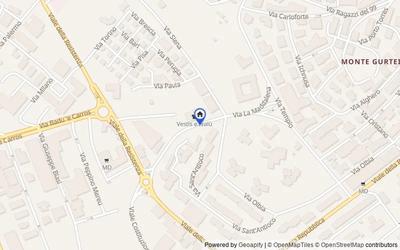 Mappa della zona: Via la Maddalena, 18, 08100 Nuoro NU, Italia, Nuoro, Nuoro