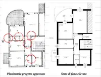 Appartamento posto al primo piano di un edificio...