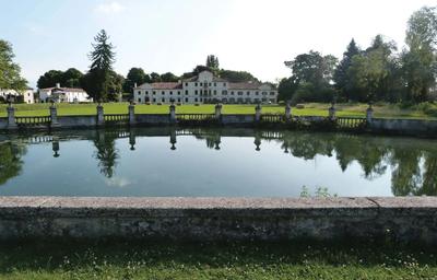 Per le quote e i diritti specificati nell'avviso di vendita. Complesso immobiliare storico in Comune di Codognè (TV), Via Roma nn. 8, 11 e 12, precisamente porzione del corpo centrale e ala est di Villa Toderini del XVIII sec. su tre piani fuori terra con annessi sottoportico, magazzino e piscina; autorimessa e area scoperta esclusiva; corpo terminale con annessa corte esclusiva nonché pertinenziale area scoperta; area scoperta destinata a parco, nonché quota parte dei due viali laterali di accesso.