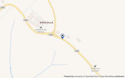 Mappa della zona: SS 68 di Val Cecina, Roncolla PI, Italia, 56048, Volterra, Pisa