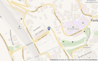 Mappa della zona: Via S. Leonardo, 23, 87027, Paola, Cosenza