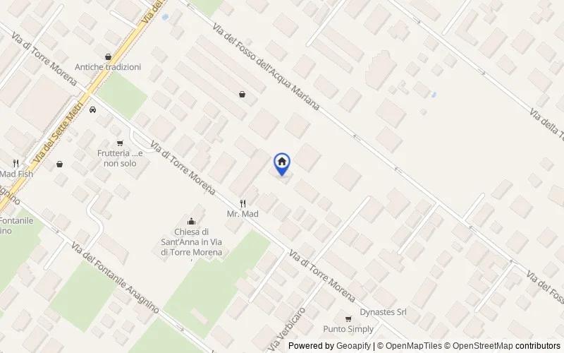 Mappa della zona: Via di Torre Morena, 62, 00118 Roma RM, Italia, 00118, Roma, Roma