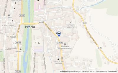 Mappa della zona: Via della Cattedrale, 1, 51017 Pescia PT, Italia, Pescia, Pistoia