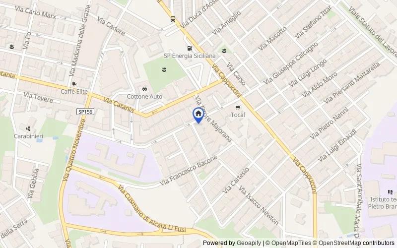 Mappa della zona: Via Enrico Fermi, 24, 95031 Adrano CT, Italia, 95031, Adrano, Catania