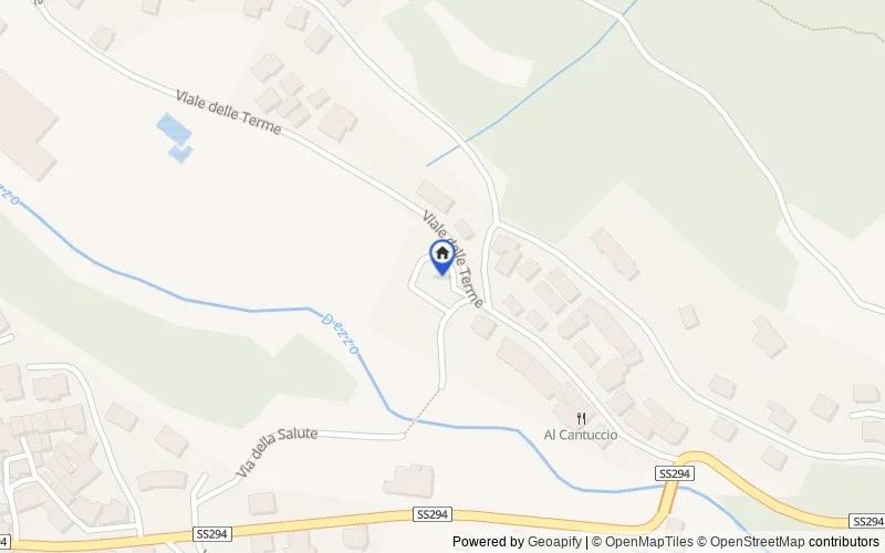 Mappa della zona: Via delle Terme, 51, Angolo Terme, Brescia