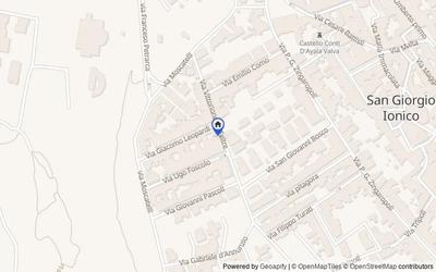 Mappa della zona: Via Vittorino da Feltre, 56, 74027 San Giorgio Ionico TA, Italia, San Giorgio Ionico, Taranto