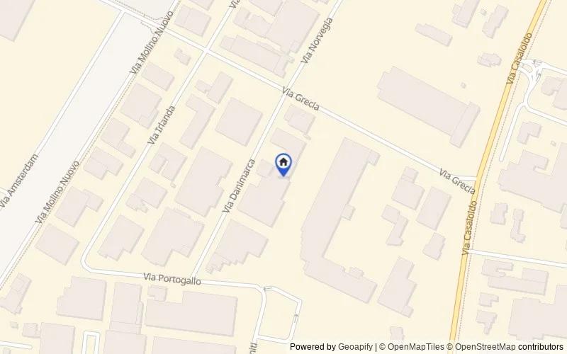 Mappa della zona: VIA DANIMARCA 13, 46042, Castel Goffredo, Mantova