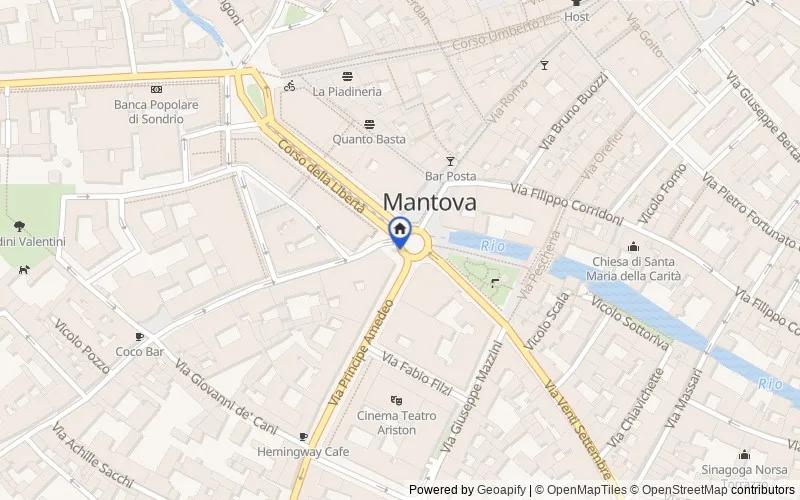 Mappa della zona: MANTOVA, 46100, Mantova, Mantova