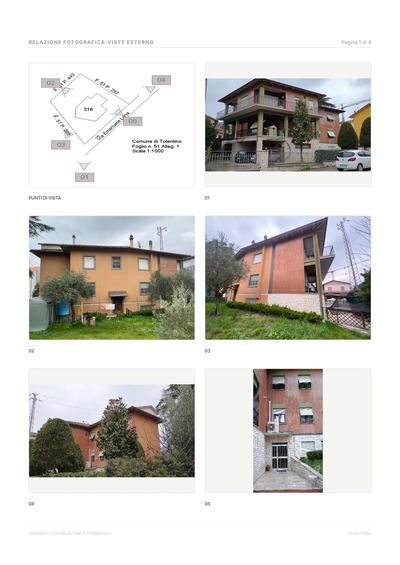 Intera e piena proprietà dei seguenti beni tutti siti in TOLENTINO Via Emanuele Lena n. 16:1-APPARTAMENTO al piano primo della superficie commerciale di 139 mq;2-APPARTAMENTO al piano secondo della superficie commerciale di 160 mq;3-GARAGE e MAGAZZINO al piano terra della superficie commerciale di 66,50 mq;4-MAGAZZINO/DEPOSITO al piano terra della superficie commerciale di 20,50 mq.