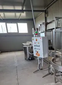 TRASPORTATORE A NASTRO MODELLO 200X6500 ACCIAIO INOX...