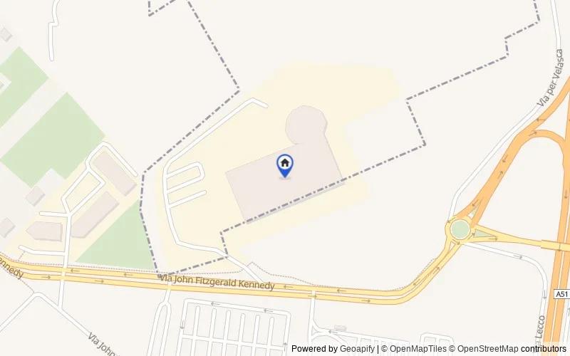 Mappa della zona: Via John Fitzgerald Kennedy, 26, 20871 Vimercate MB, Italia, 20871, Usmate Velate, Monza e della Brianza