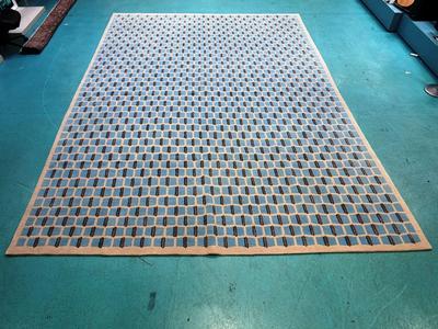 Lotto 5: tappeto a marchio Tapis Rouge, modello Rug Bauhaus Cielo, cm 350x500
