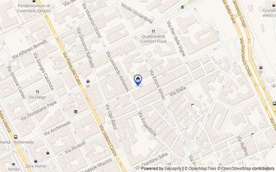 Mappa della zona: Via Archimede, 91, 90139, Palermo, Palermo