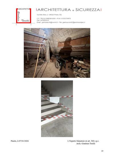 Locale di deposito ad uso esclusivo, per la quota di 1000/1000 di proprietà, situato al terzo piano di una costruzione di civile abitazione, unico spazio aperto di 157 mq, allo stato grezzo, totalmente da completare. Il tutto censito al catasto FABBRICATI - Foglio 19 Particella 1482 SUB 6 CAT C/2,