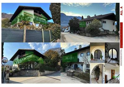 Quota intera p.m 2 e p.m. 6, p.ed. 637, P.T. 847/II, C.C. Marlengo- p.m. 2: appartamento al piano 1° (con soffitta al sottotetto) di 166,00 mq superficie commerciale, composto da 1 corridoio, 1 anticamera, 1 bagno, 2 camere, 2 balconi, 1 soggiorno, 1 stube-soggiorno, 1 cucina, 1 ripostiglio, 1 WC; - p.m. 6: al piano terra: un posto auto, superficie commerciale 35,00 m².