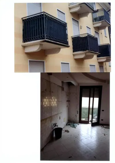 Appartamento al piano primo composto da: ingresso con soggiorno ed angolo...